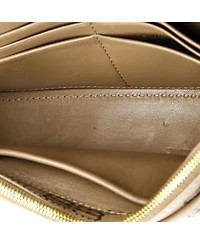 Pre-Owned Balenciaga Hourglass Chain Wallet Bb Coated Canvas