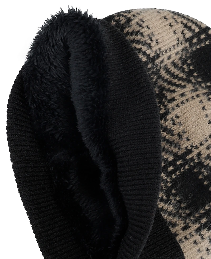 Levi's Men's Brushed Plaid Beanie