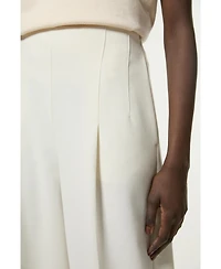 Karen Millen Women's Essential Wide Leg Tailored Trouser