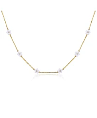 Anna Zuckerman Petit Daisy White Necklace