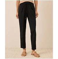 Pact Women's The Jess Roll-Up Pant Midweight Twill