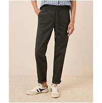 Pact Women's The Jess Roll-Up Pant Midweight Twill