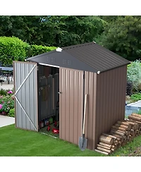 Aecojoy 7'x7' Outdoor Storage Shed
