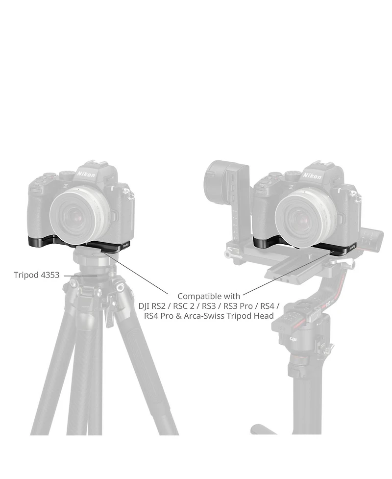 SmallRig SmallRig Bottom Mount Plate for Nikon Z50II 4981B