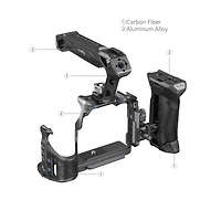 SmallRig Rhinoceros Advanced Cage Kit for Sony Alpha 7R V, Alpha 7 Iv, Alpha 7S Iii