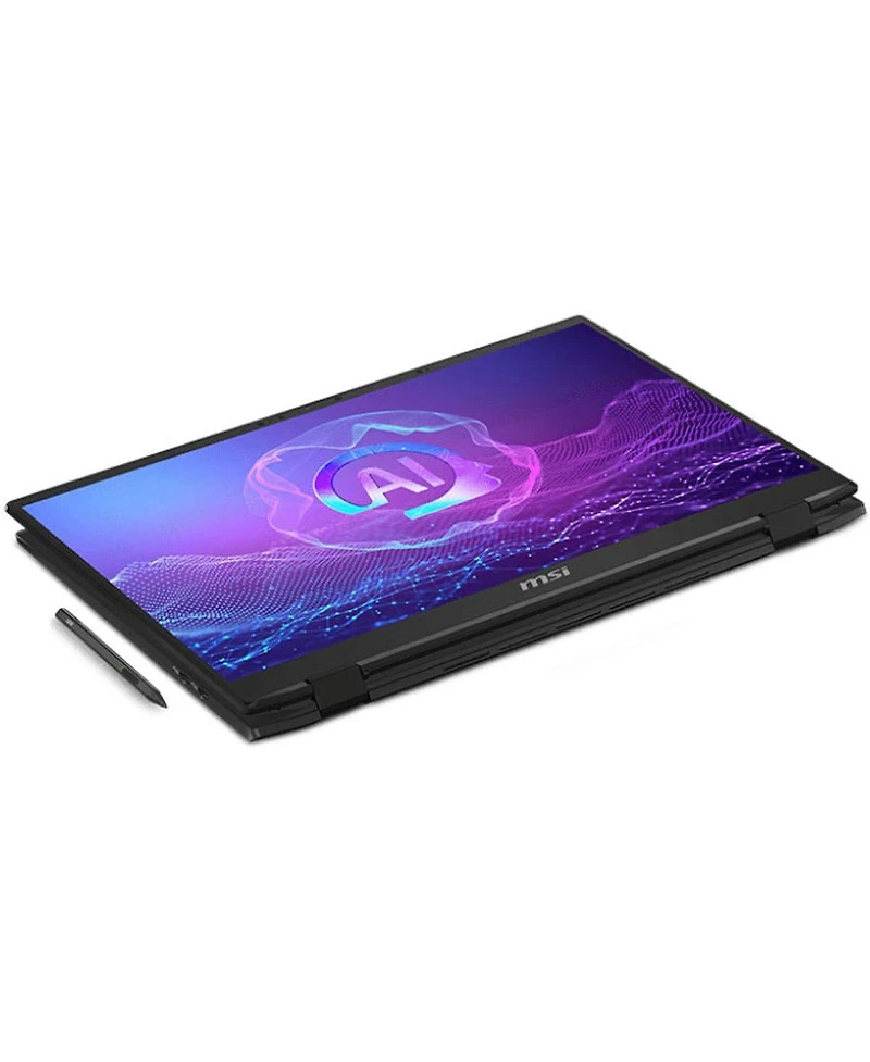Msi Summit A16 Ai+ A3HMTG-015US 16" Wqxga 165Hz 2-In-1 Touchscreen Copilot+ Pc Laptop, Amd Ryzen Ai 9 365 2.0GHz, 32GB Ram, 1TB Ssd, Windows 11 Home,