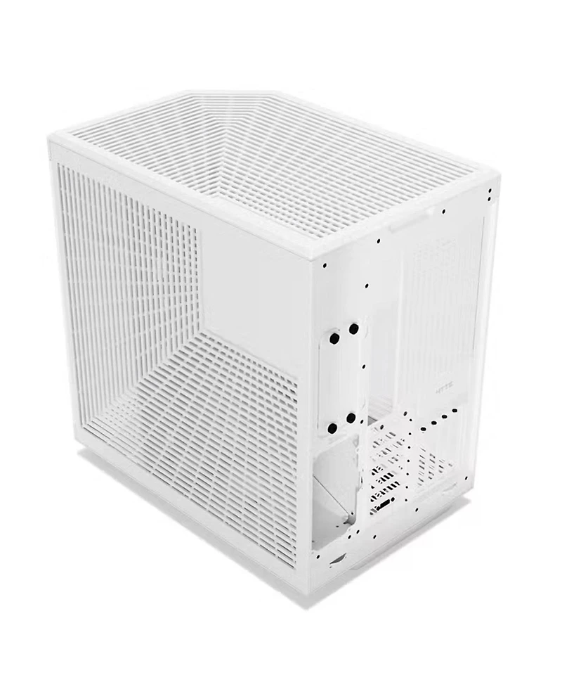 Hyte Hyte Y70 Touch Infinite Dual Chamber Atx Mid Tower Modern Aesthetic Case With Integrated 2.5K Lcd Touchscreen, Snow White