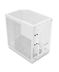 Hyte Hyte Y70 Touch Infinite Dual Chamber Atx Mid Tower Modern Aesthetic Case With Integrated 2.5K Lcd Touchscreen, Snow White