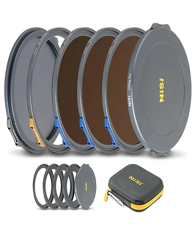 NiSi JetMag Pro 82MAG Filmmaker Magnetic Filter Kit with 4x Adapter Rings