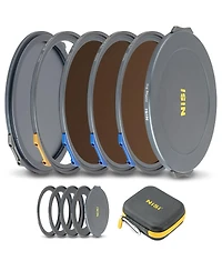 NiSi JetMag Pro 82MAG Filmmaker Magnetic Filter Kit with 4x Adapter Rings
