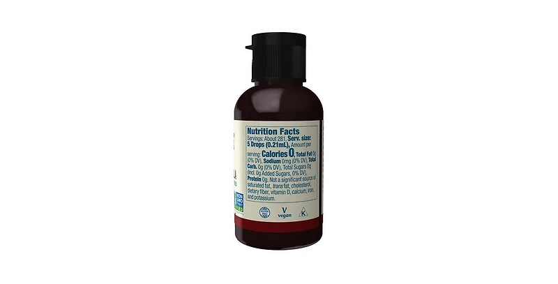 Now Foods Better Stevia Liquid Sweetener ,Cinnamon Vanilla 2 fl oz