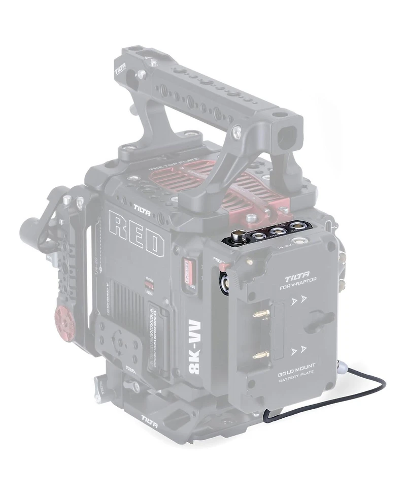 Tilta Advanced Input/Output Module for Red V-raptor, Black