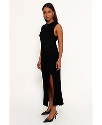 Petal and Pup Women's Carson Knit Midi Skirt - Black
