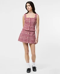 French Connection Women's Sqaure Neck Sleeveless Top
