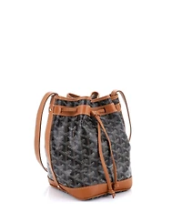 Pre-Owned Goyard Pm Petit Flot Bucket Bag Coated Canvas