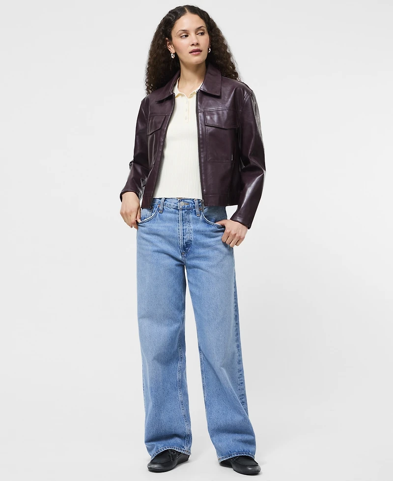 French Connection Women's Pocket Detail Bomber Jacket