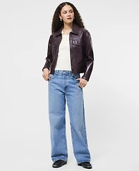French Connection Women's Pocket Detail Bomber Jacket