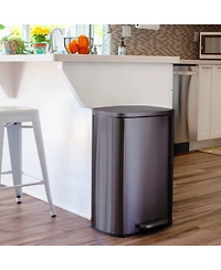 Qualiazero 50L / 13.2 Gal + 5L 1.3 Rectangular Step Can Combo