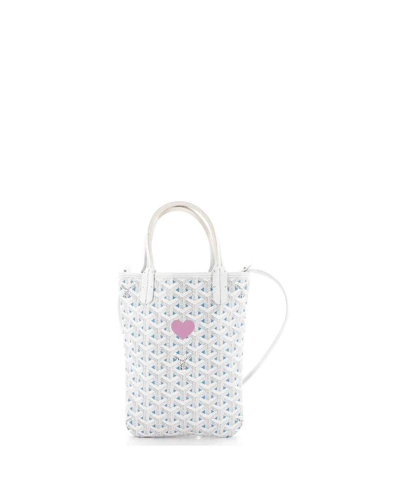 Pre-Owned Goyard Mini Poitiers Tote Claire Voie Coated Canvas