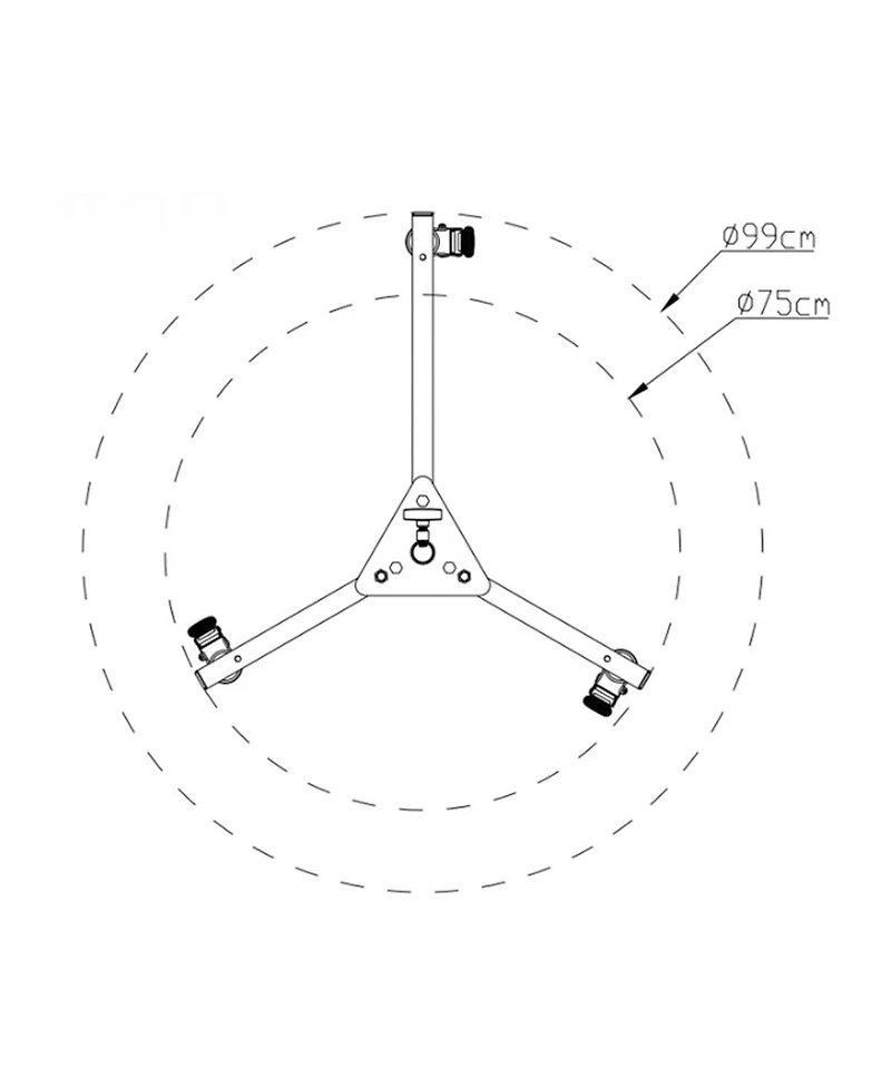 Kupo Mighty Runway Stand Base