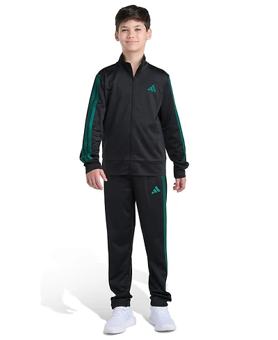 Adidas Boys 8-20 2-Piece Regular Fit Jacket and Pants Set