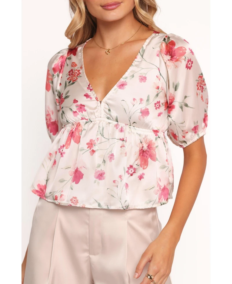 Petal and Pup Women's Tove Top - Cameo Floral Xl
