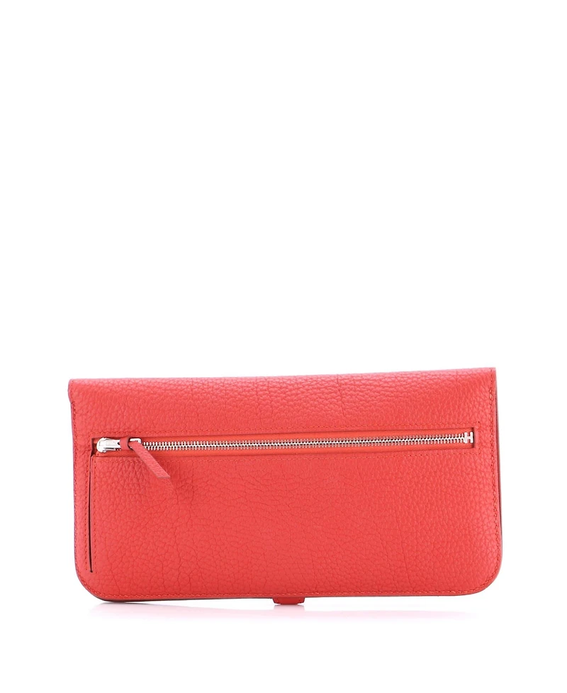Pre-Owned Hermes Dogon Recto Verso Wallet Leather