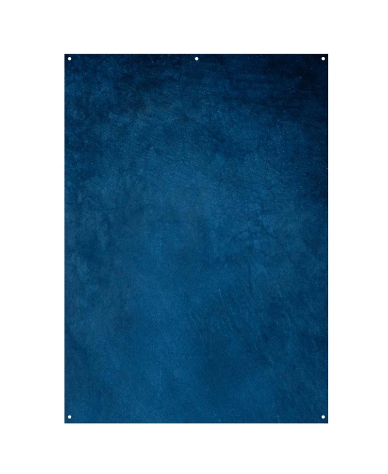 Westcott X-Drop Lightweight Canvas Backdrop, Blue Concrete, 5x7
