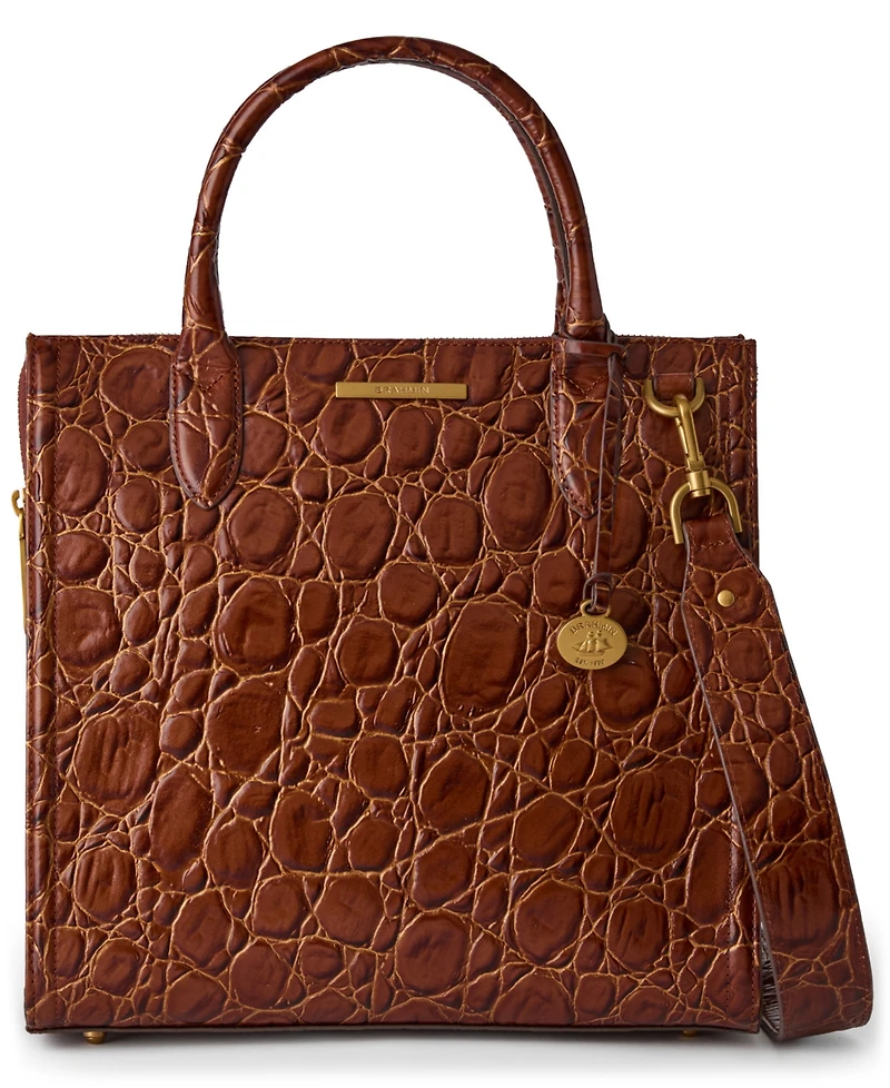 Brahmin Women's Caroline Sparkling Cider Barnard Satchel Bag