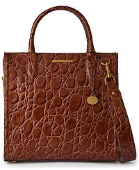 Brahmin Women's Caroline Sparkling Cider Barnard Satchel Bag
