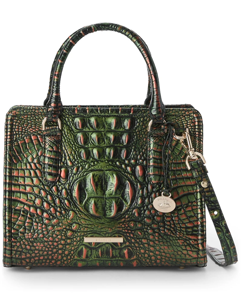 Brahmin Women's Cami Melbourne Leather Small Satchel Bag