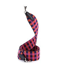 Pre-Owned Hermes 50 Sangle Shoulder Strap Maxi Quadrille Canvas