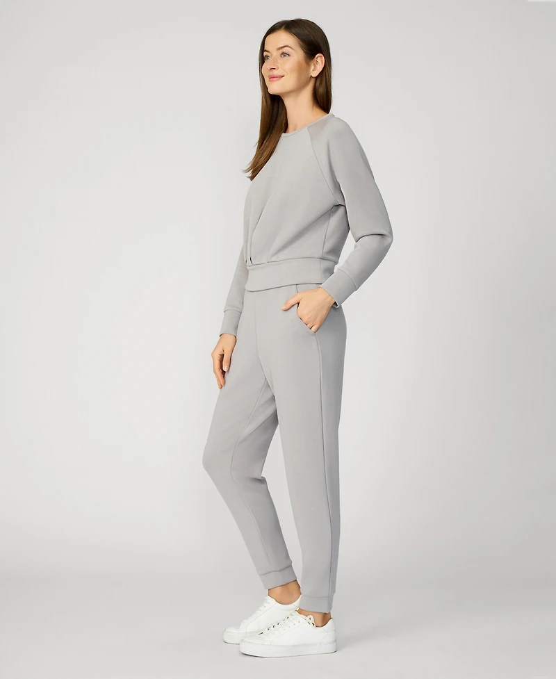 Cable & Gauge Women's Yummy Crewneck Jogger Lounge Set