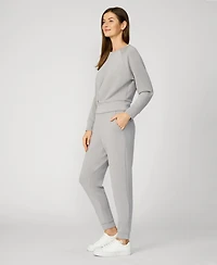Cable & Gauge Women's Yummy Crewneck Jogger Lounge Set