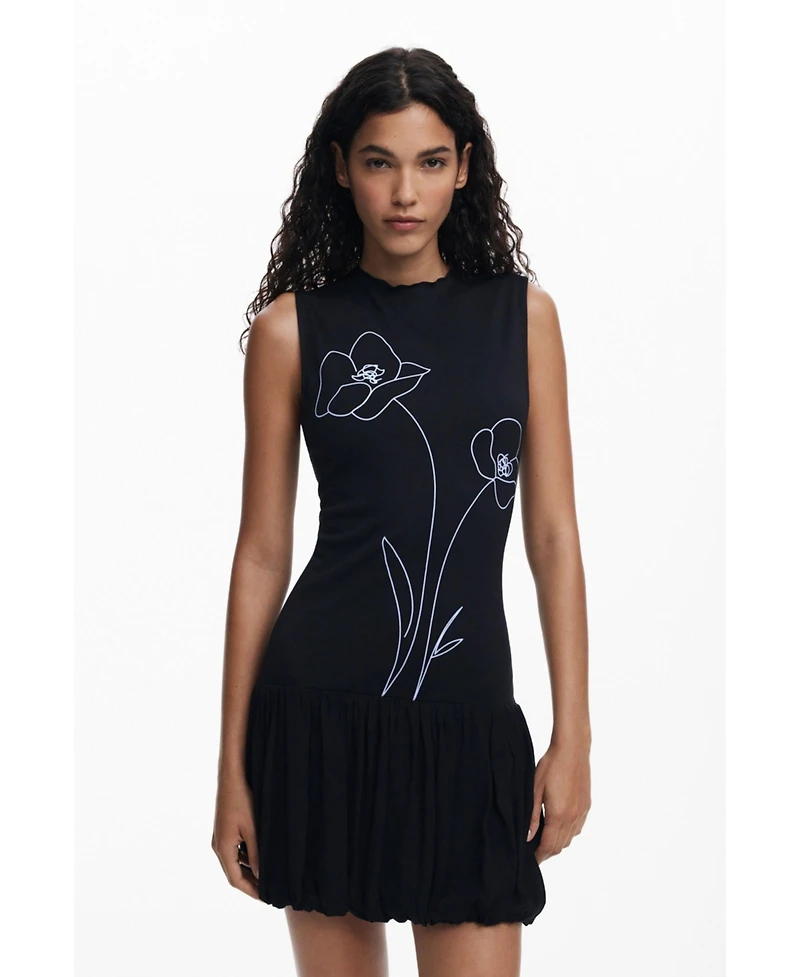 Desigual Women's Short floral dress