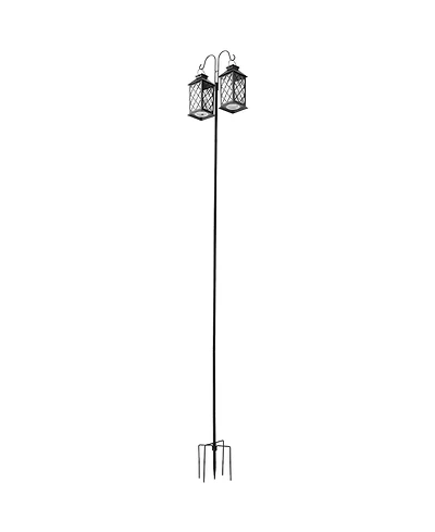 Slickblue 8-Piece Heavy-Duty Garden Shepherd Hooks for Hanging Bird Feeders