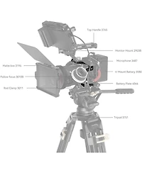 SmallRig Full Camera Cage for Canon Eos R8 Camera