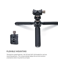 Tilta Universal Arca-Style Quick Release Baseplate, Black