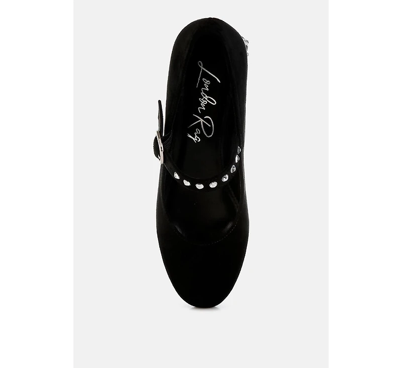 Sima Studded Mary Jane Pumps Women