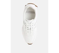 Athion Studded Real Leather Sneakers Women