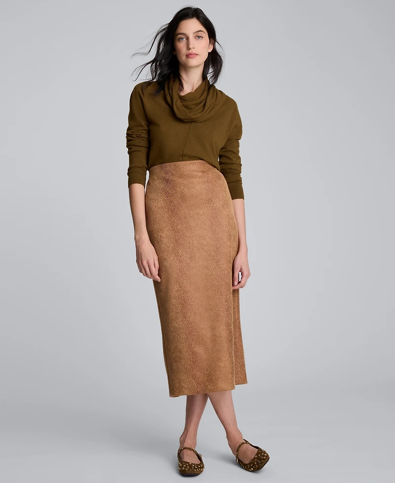 Kenneth Cole Women's Pull-On Midi Skirt