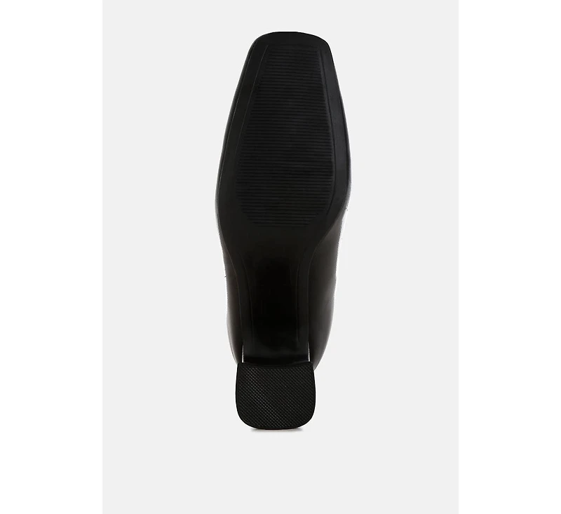 Soora Block Heel Calf Boots Women