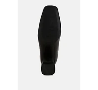 Soora Block Heel Calf Boots Women
