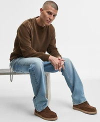 Mode of One Men's Relaxed-Fit French Ribbed Sweater, Macy's Exclusive