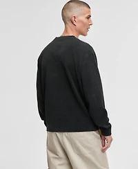 Mode of One Men's Relaxed-Fit French Ribbed Sweater, Macy's Exclusive