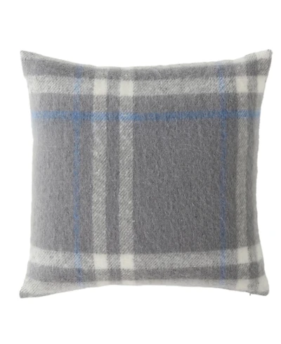 Nautica Ryan Cove Plaid Faux Mohair Square Decorative Pillow, 20" x