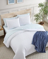 Nautica Embossed Sunflower 8-Pc. Comforter Set, Queen