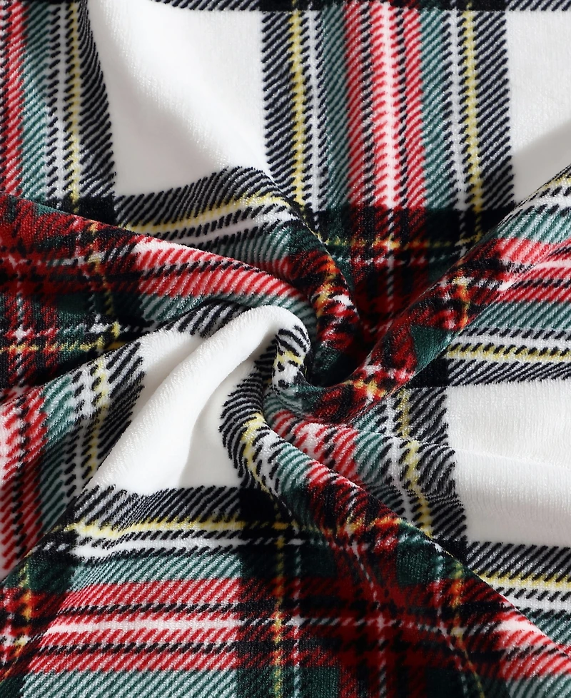 Nautica Printed Reversible Lush Throw, 70" x 50"