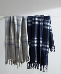Nautica Ryan Cove Plaid Faux Mohair Throw, 60" x 50"
