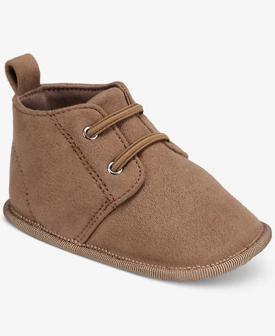 First Impressions Baby Boys Faux-Suede Teton Hard-Sole Boots, Macy's Exclusive